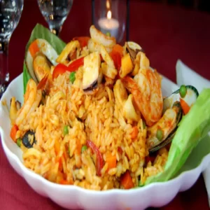 Arroz con mariscos